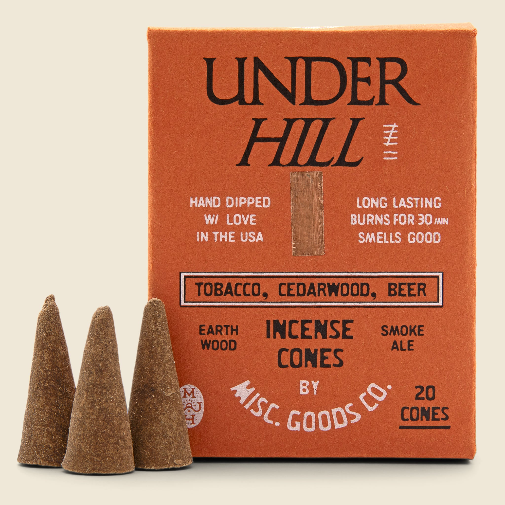 Misc Goods Co., Underhill Cone Incense