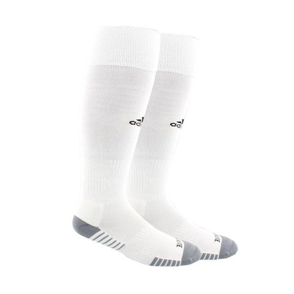 Agron (adidas), Unisex Copa Zone Cushion IV Soccer Sock - White/White