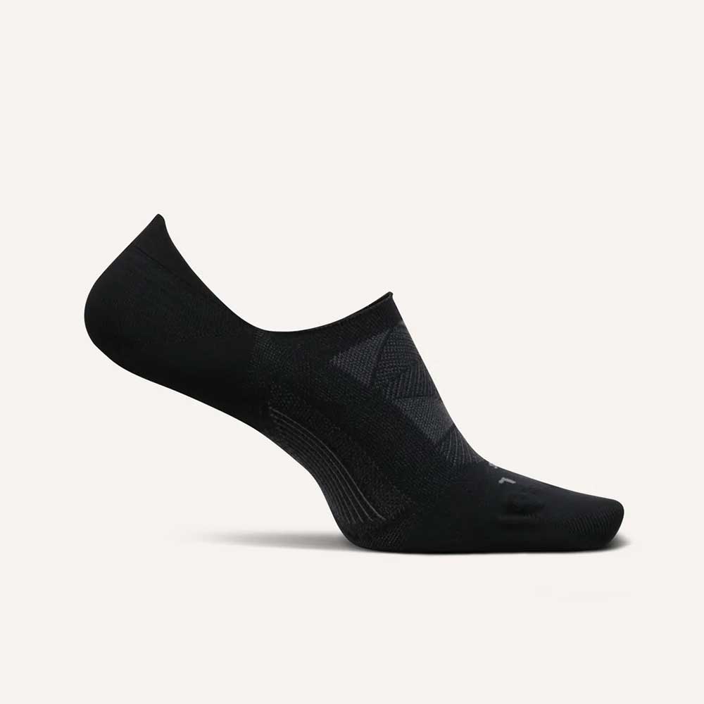 Feetures, Unisex Elite Light Cushion Mini Crew Sock  - Black