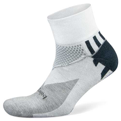 Balega, Unisex Enduro Quarter Socks - White