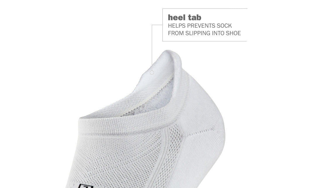 Balega, Unisex Hidden Comfort No Show Socks - White